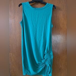 Como Vintage Ruched Mini Dress